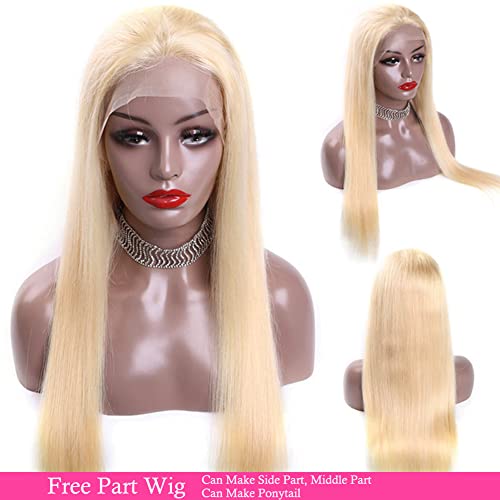 DACHIC 13x4 HD Забавно 613 Lace Front Wigs Human Hair 150% Density Забавно 613 Straight Human Hair Wigs 613 Frontal Перука Pre Plucked with Baby Hair 16 Inch