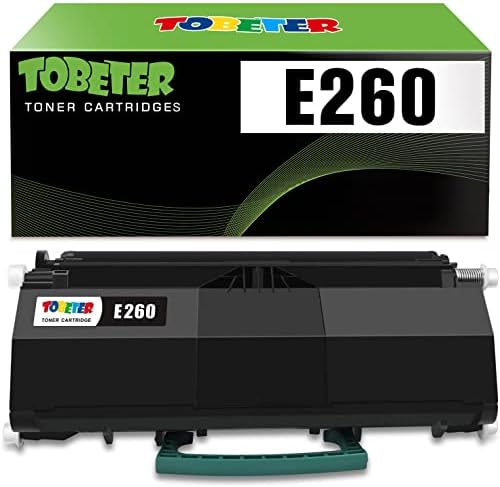 ToBeter E260A21A High Yield Remanufactured Toner Cartridge for Lexmark E260, E360, e460 series, E462 E260d, E260dn, E260dt, E260dtn, E360d, E360dn, E360dt, E360dtn Printer (до 3500 страници)