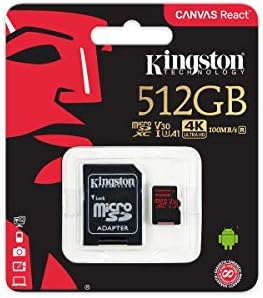 Професионален microSDXC 512GB Работи за Samsung SM-J321ACard Custom, доказан SanFlash и Kingston. (80 MBIT/сек)