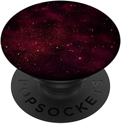 Красноватая Вселената Звездното Небе Вселената Мъглявината Наука PopSockets Swappable PopGrip