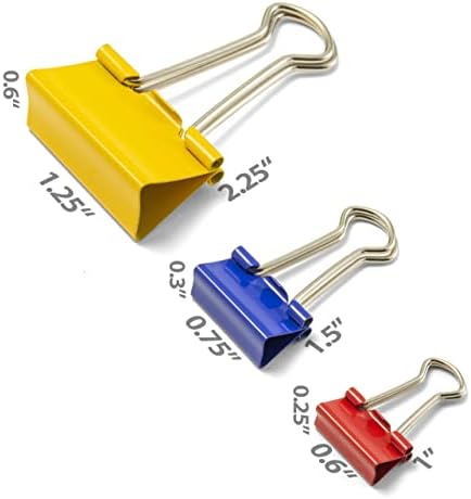OfficemateOIC Свързващи скоби, в Различни цветове и размери, 30 Скоби за вана (31026)