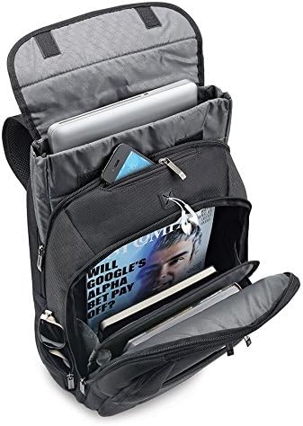 Solo New York Metropolitan 16-инчов раница за лаптоп с подвижен ръкав, черен/Сив