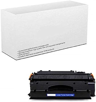 AM-Ink 1-Pack Съвместим 05X CE505X Тонер касета Заместител на HP Laserjet P2055 P2055D P2055DN P2055X Принтер (черен)