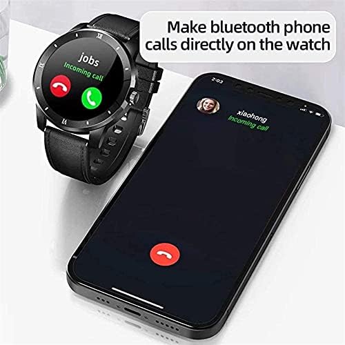 Smartwatch IP68 Водоустойчив 256 М Музикален Плеър, Монитор за Мъже и Жени Bluetooth Предизвикателство Смарт Часовник-Кафяв
