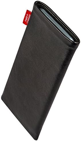 fitBAG Beat Black Custom Tailored Sleeve for Huawei P30 Pro | Произведено в Германия | Fine Nappa Leather
