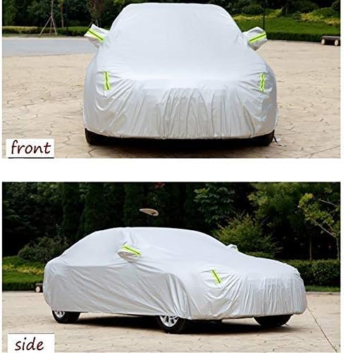 jsmhh е Съвместим с Volkswagen Tarok Outdoor Car Cover, Four Seasons Универсален Напълно Водоустойчив, Устойчив На Надраскване, Durable Automobile Калъф Дишащ Памук Подплата Тежкотоварни Автомоби