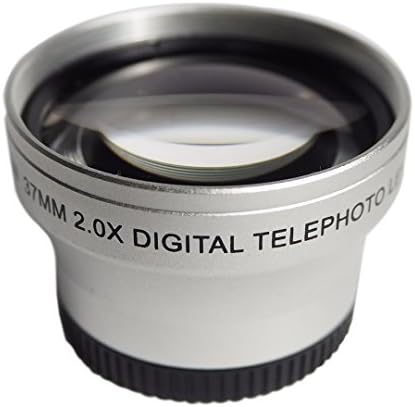 37mm Титан супер телефото обектив за Sony, Panasonic, Canon, JVC, Samsung, Nikon и други видеокамери