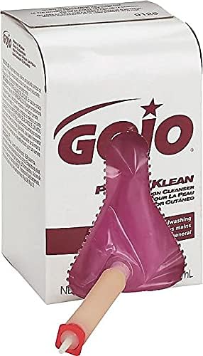 Gojo 912812Ea Pink & Klean Skin Cleanser 800Ml Bag-In-Dispenser Зареждане, Цветен