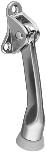 National Hardware N335-885 Врата упор, 4 инча, Сатинированный никел