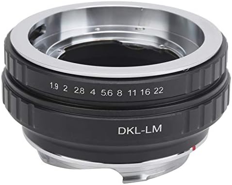 Преходни пръстен за обектива Goshyda DKL‑LM,за обектив DKL Mount→за фотоапарат Leica LM Mount,Аксесоари за камери,за любителите на фотографията,за Leica M9, M‑P, M3, M5, M7, M8, M2, М4, M4‑2, M4‑P,